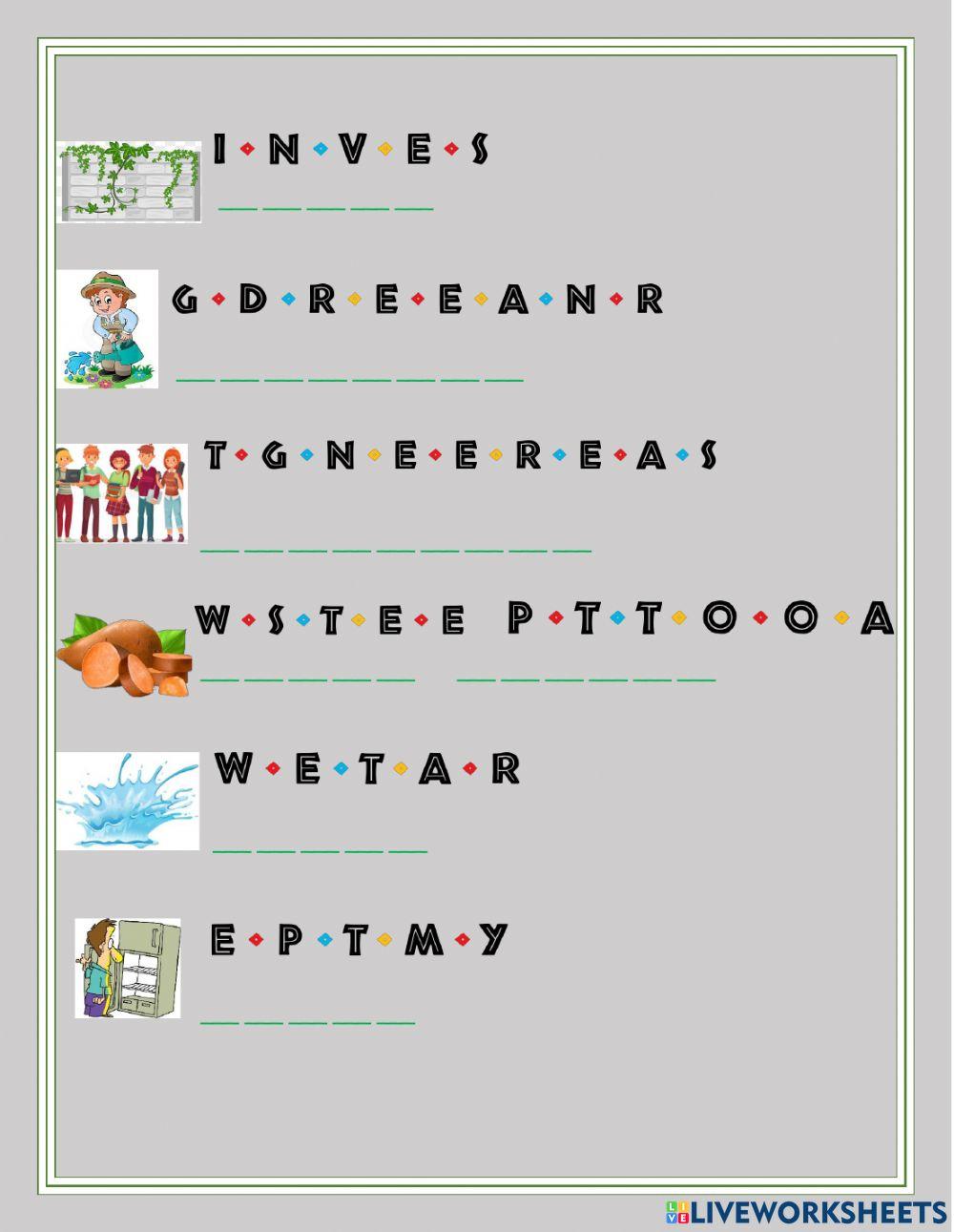 Spelling Quiz Unit 16