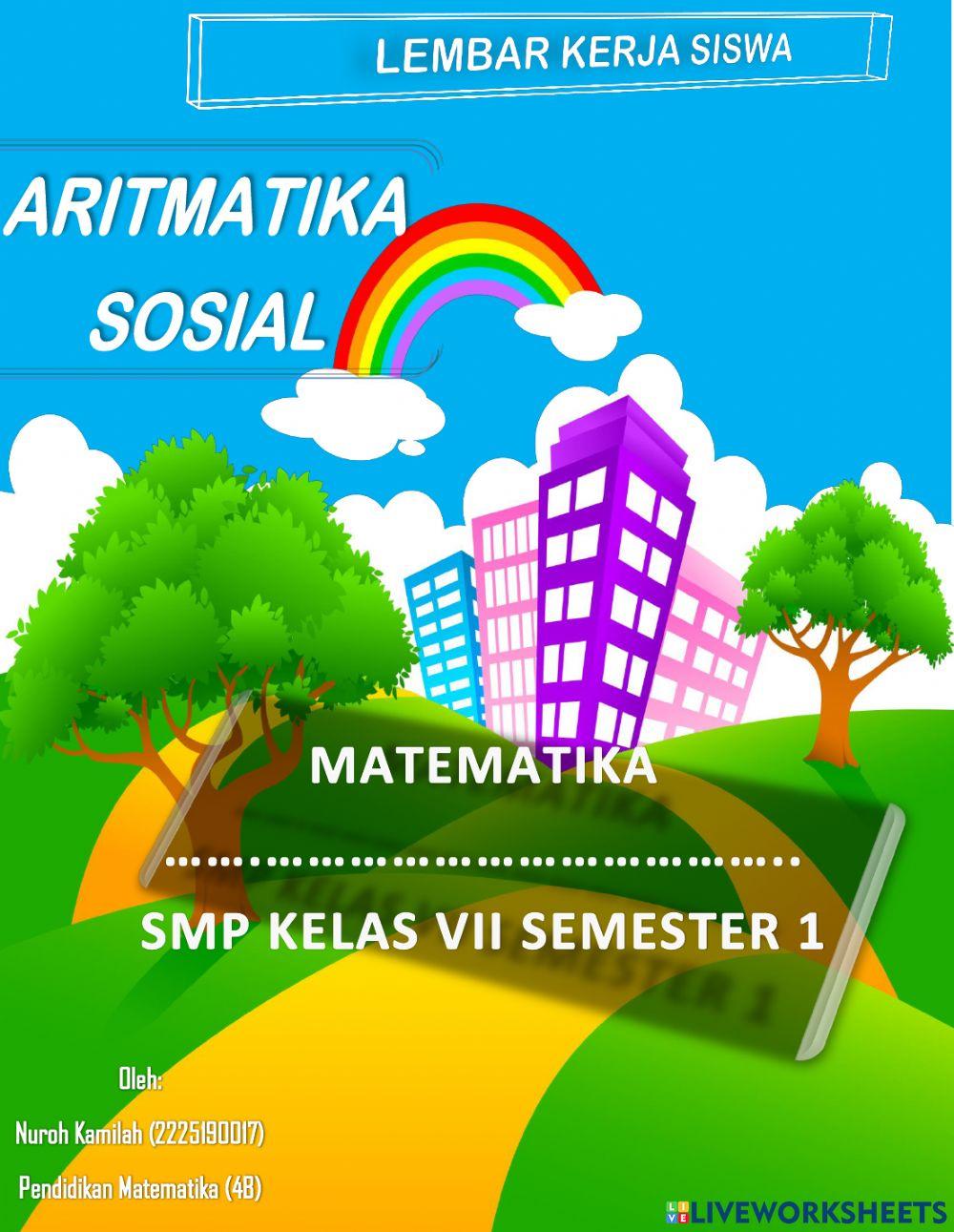 Aritmatika Sosial - SMP