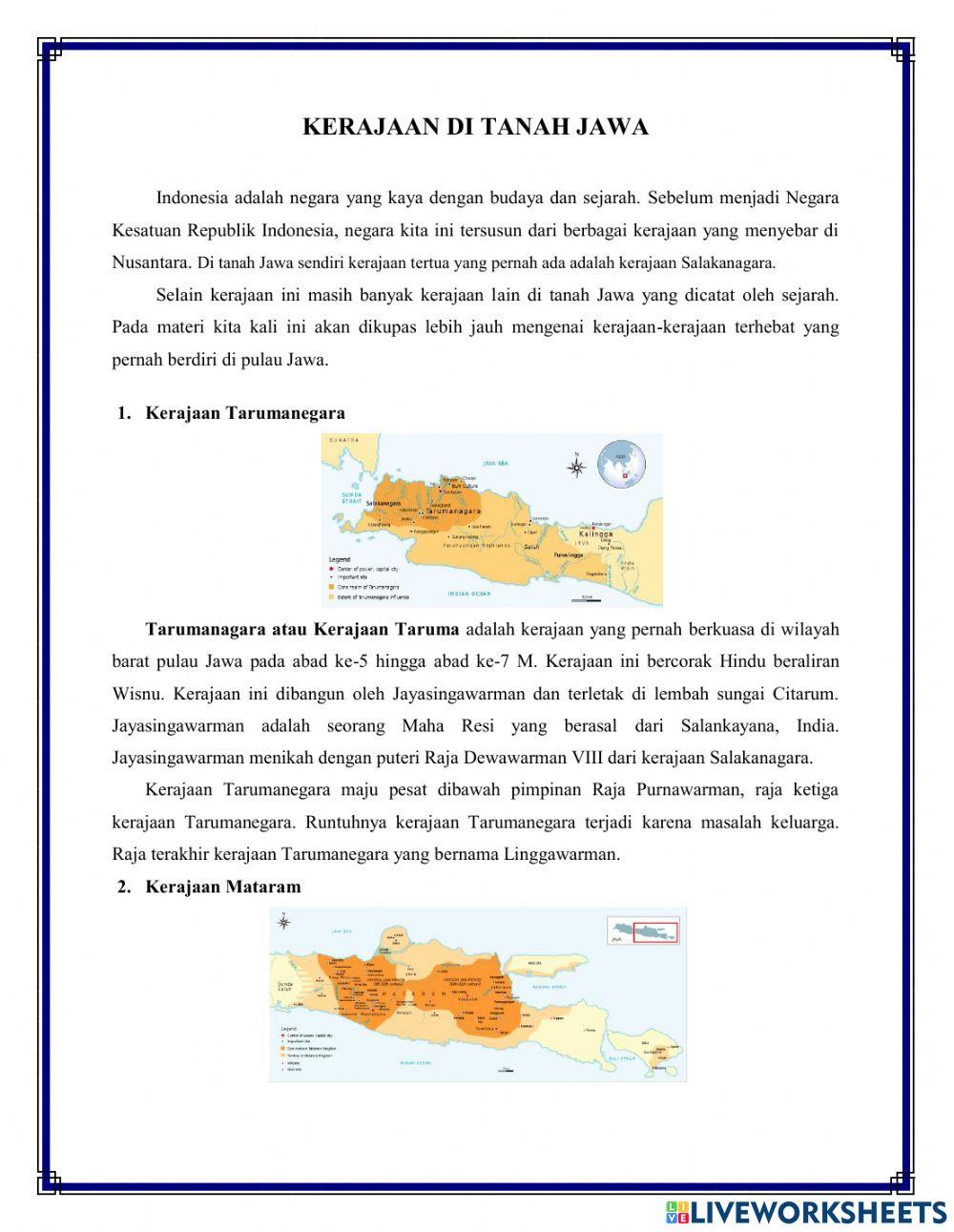 Kerajaan di Indonesia