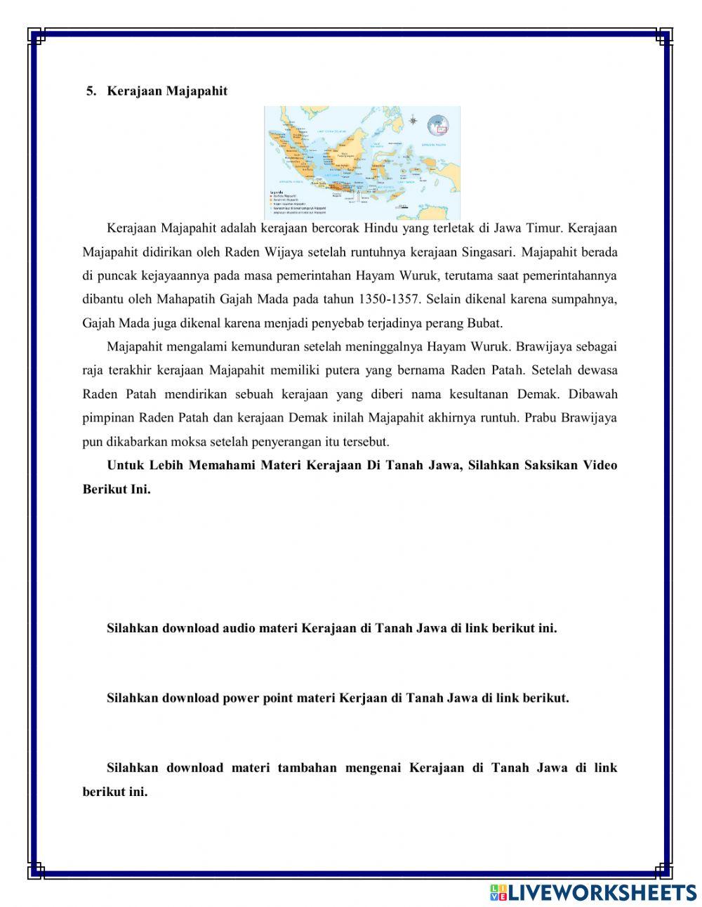 Kerajaan di Indonesia