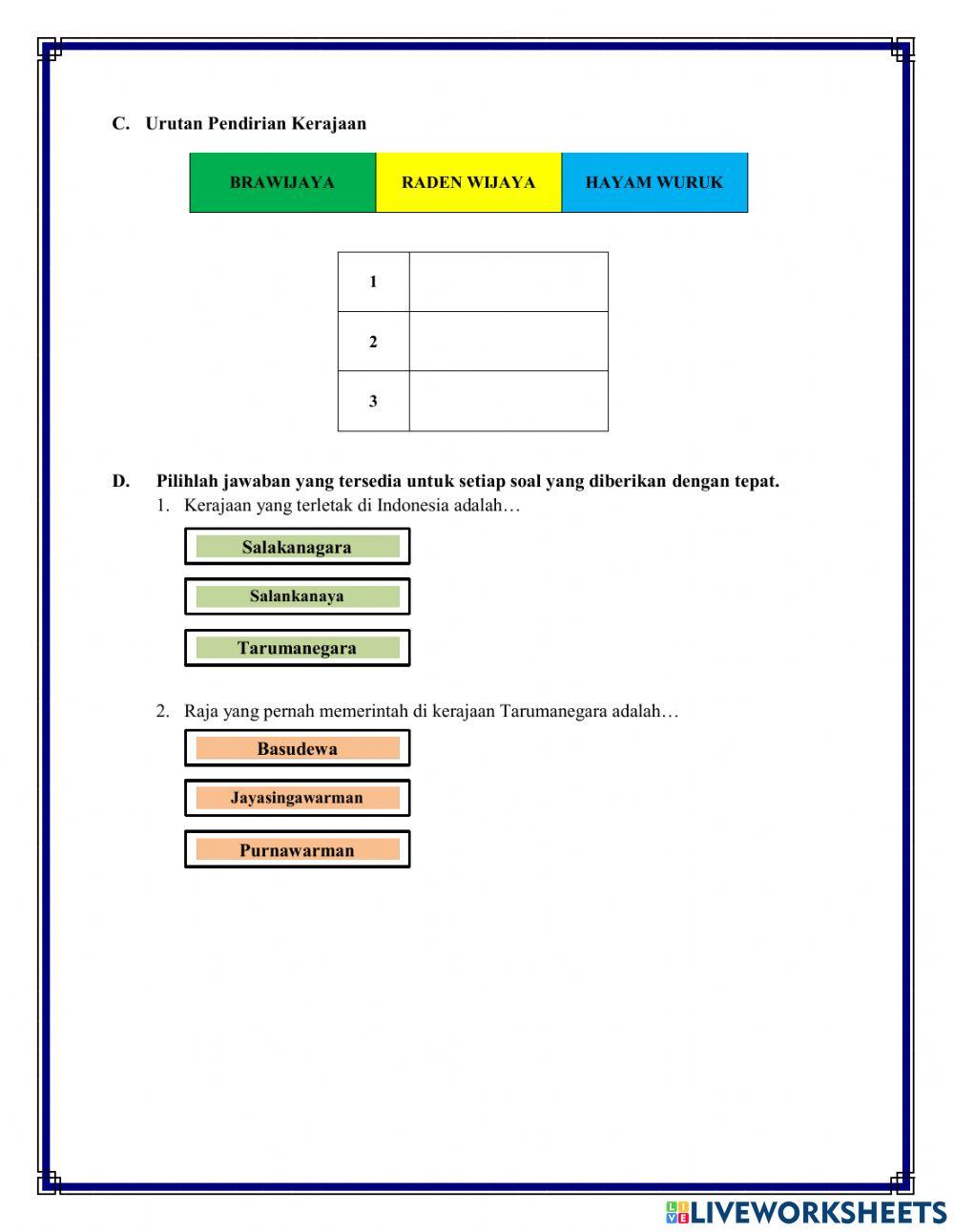 Kerajaan di Indonesia