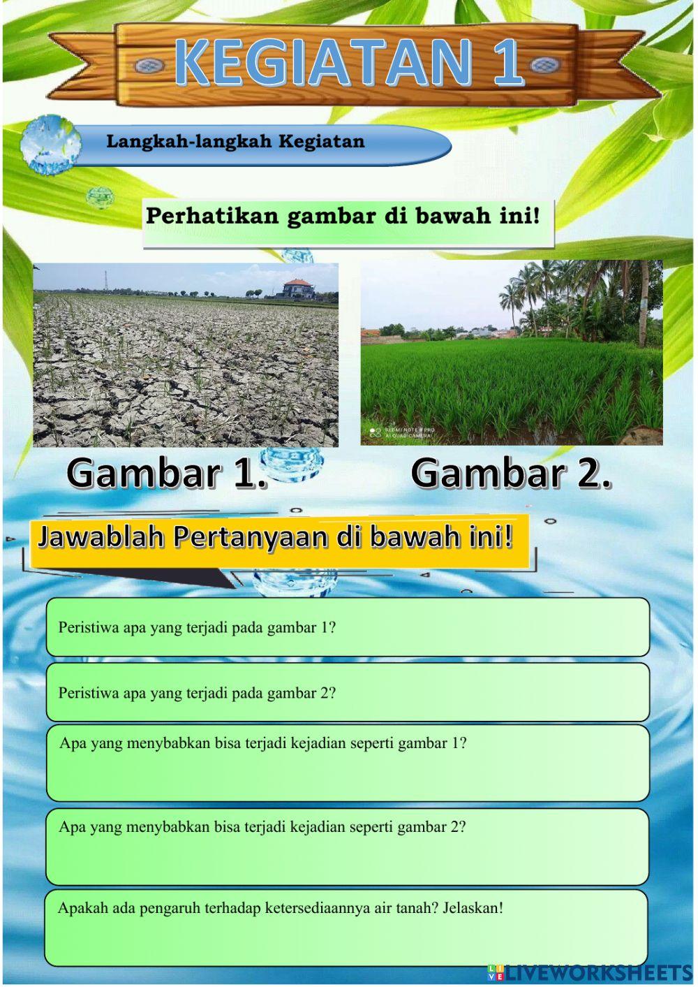 LKPD Tema 8 Subtema 2 Pembelajaran 1