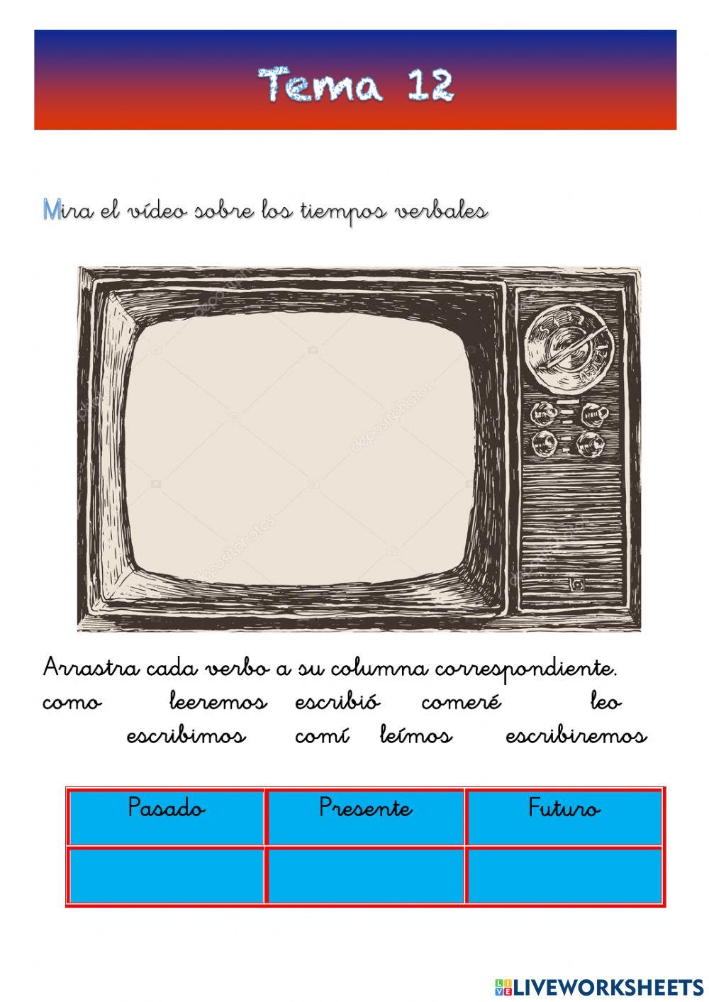 repaso tema 12 lengua 1º