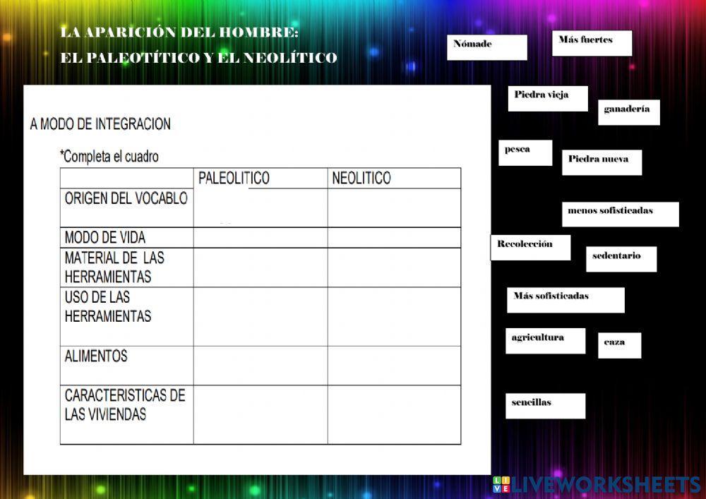 Paleotilico-neolitico