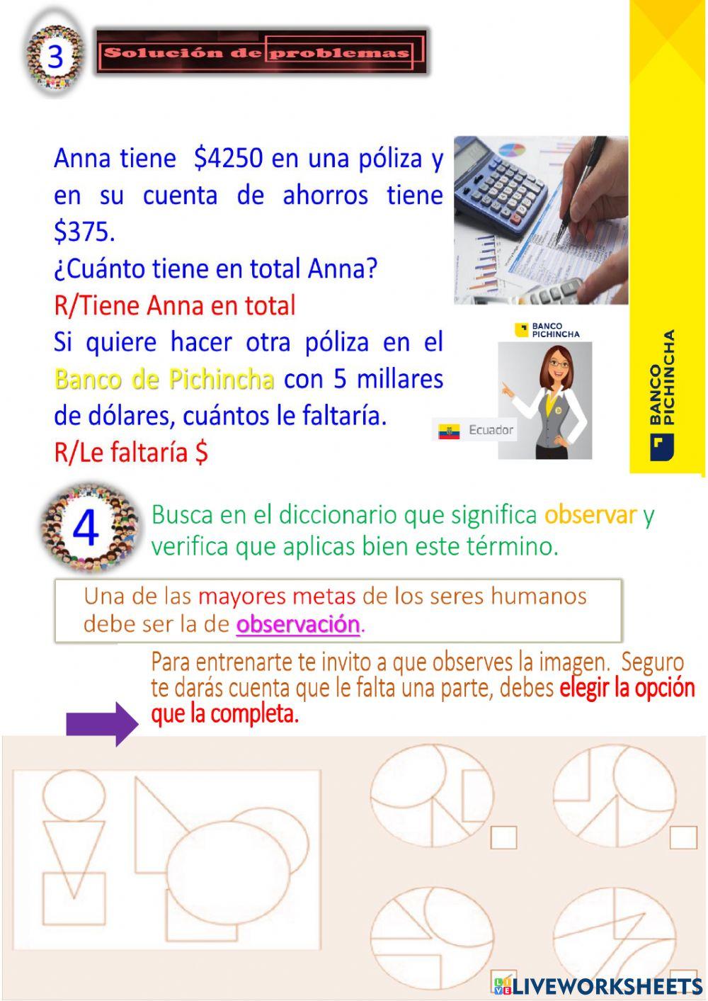 Reforzando lo aprendido