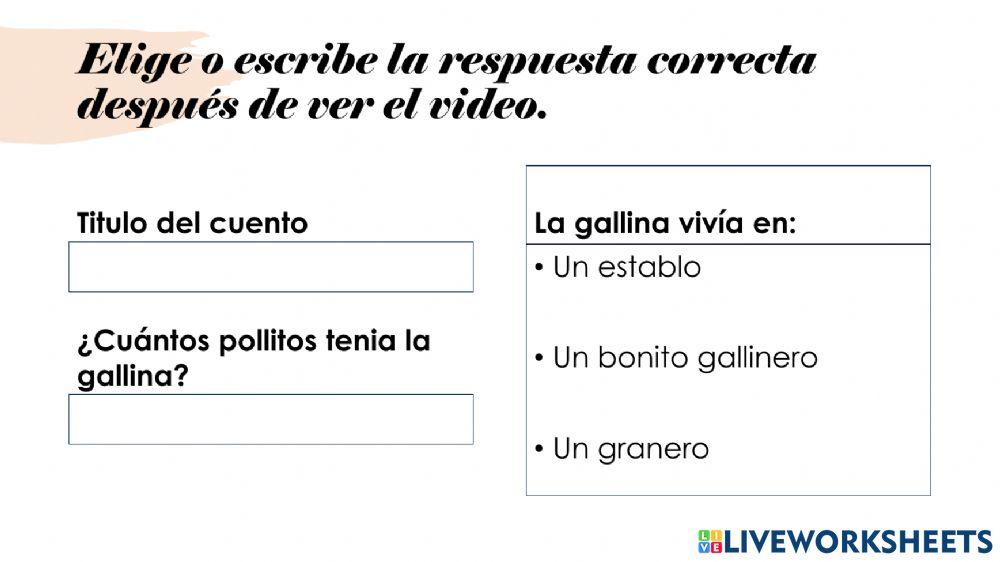 Comprensión de lectora