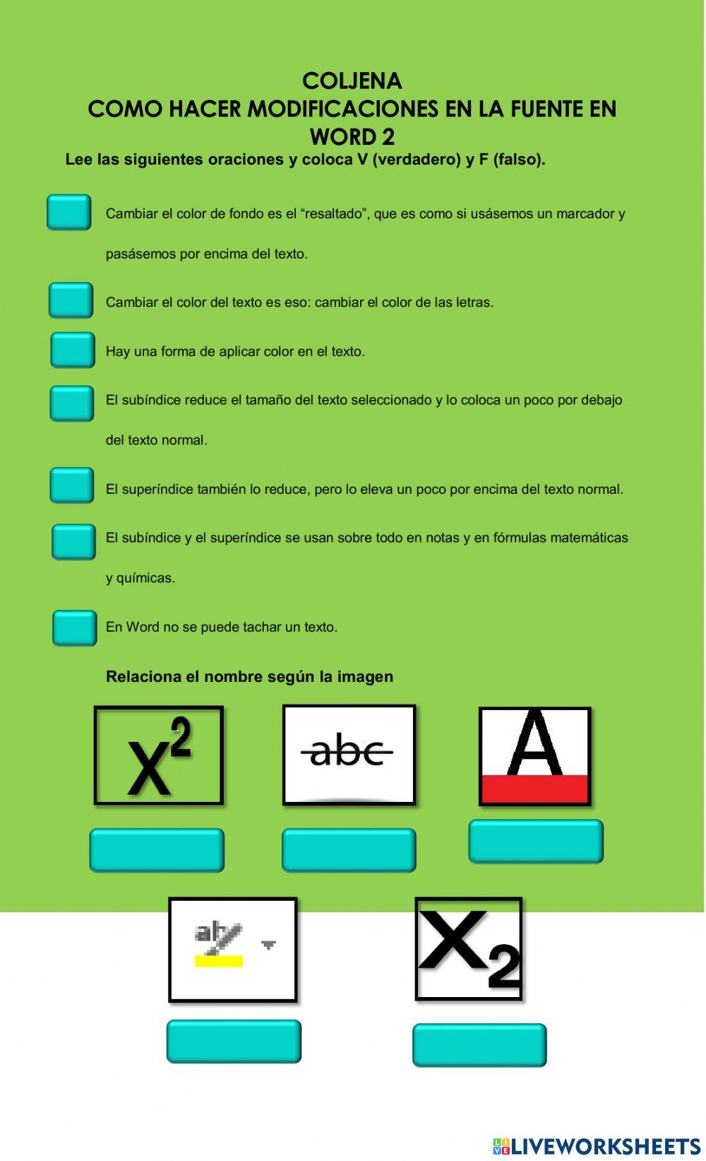 Modificar la fuente en word 2