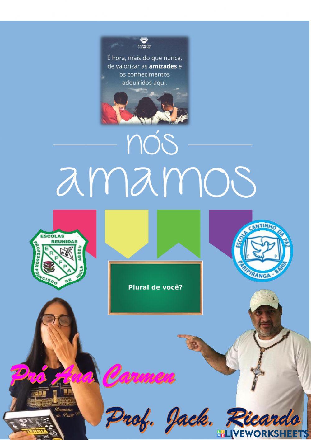 Ultima avaliação de portugues 6 anos - ano 2020 em 2021