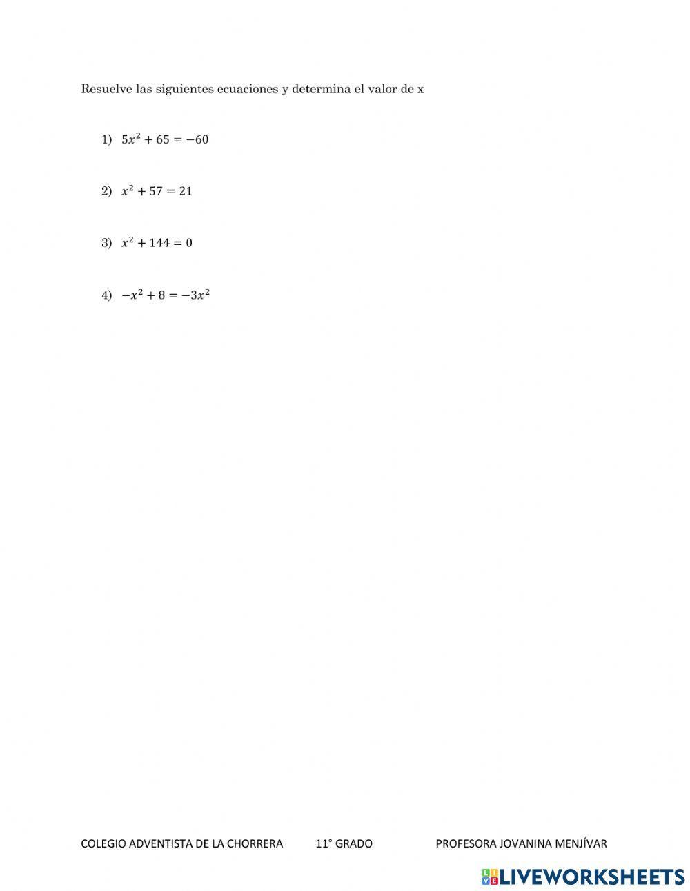 Números Imaginarios