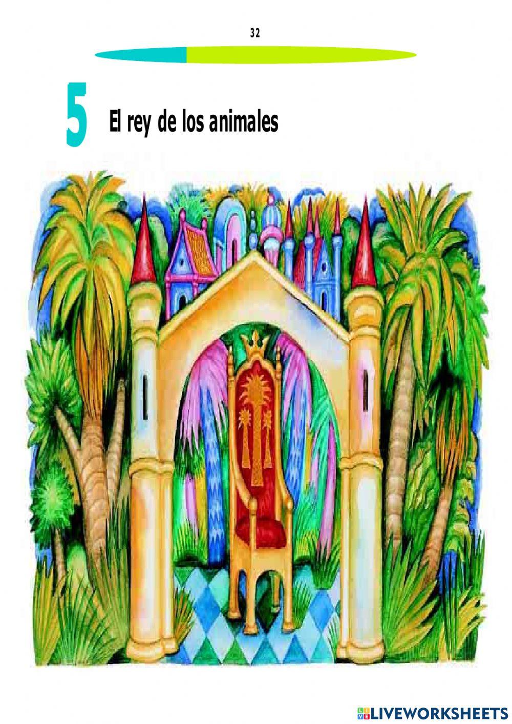 Leccion 5 el rey de los animales