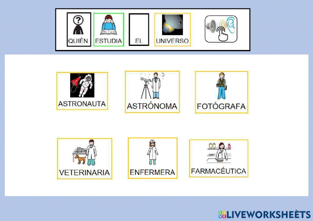 Las profesiones 2