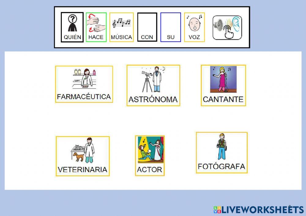 Las profesiones 2