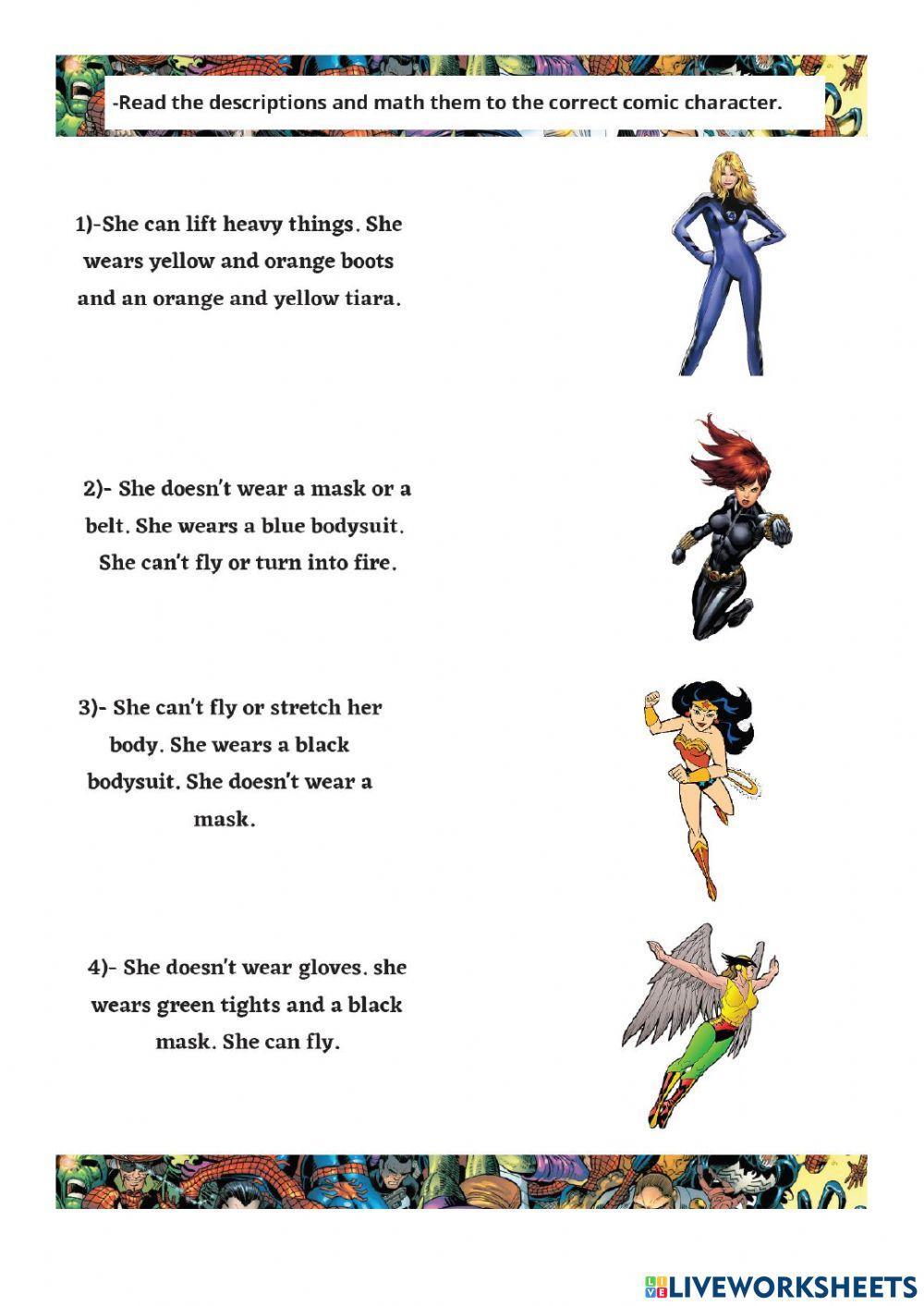 Superheroes (can - wear)