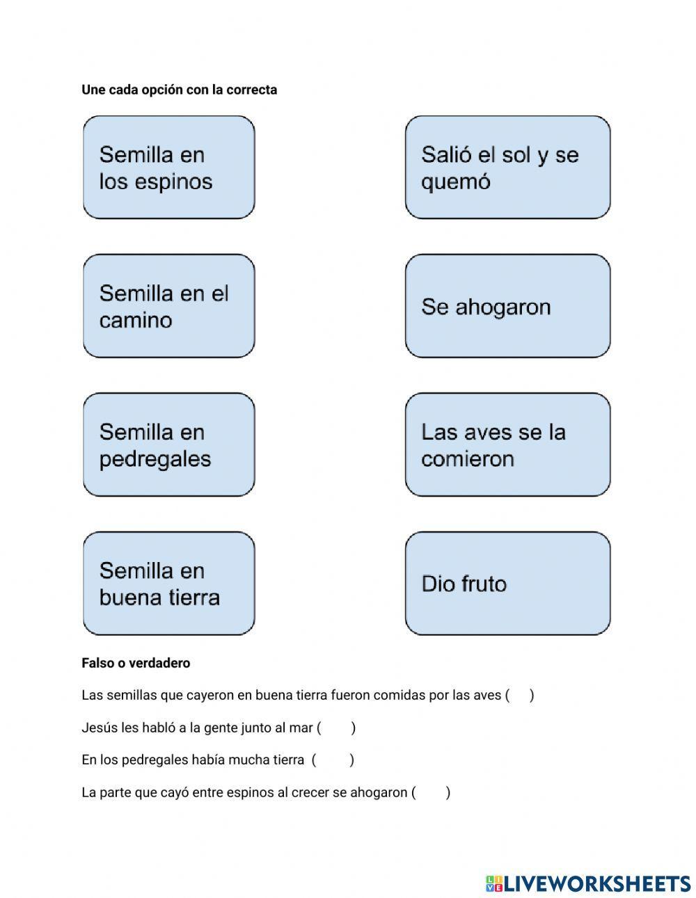 PARABOLA DEL SEMBRADOR