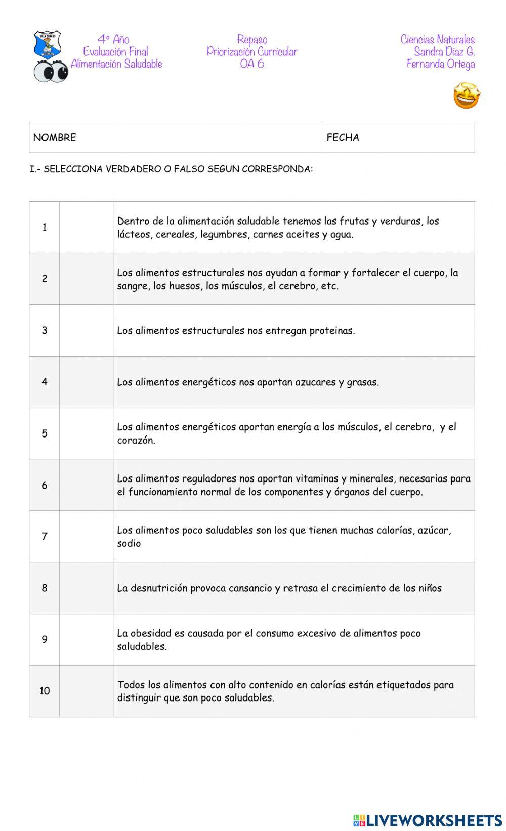 Alimentacion saludable