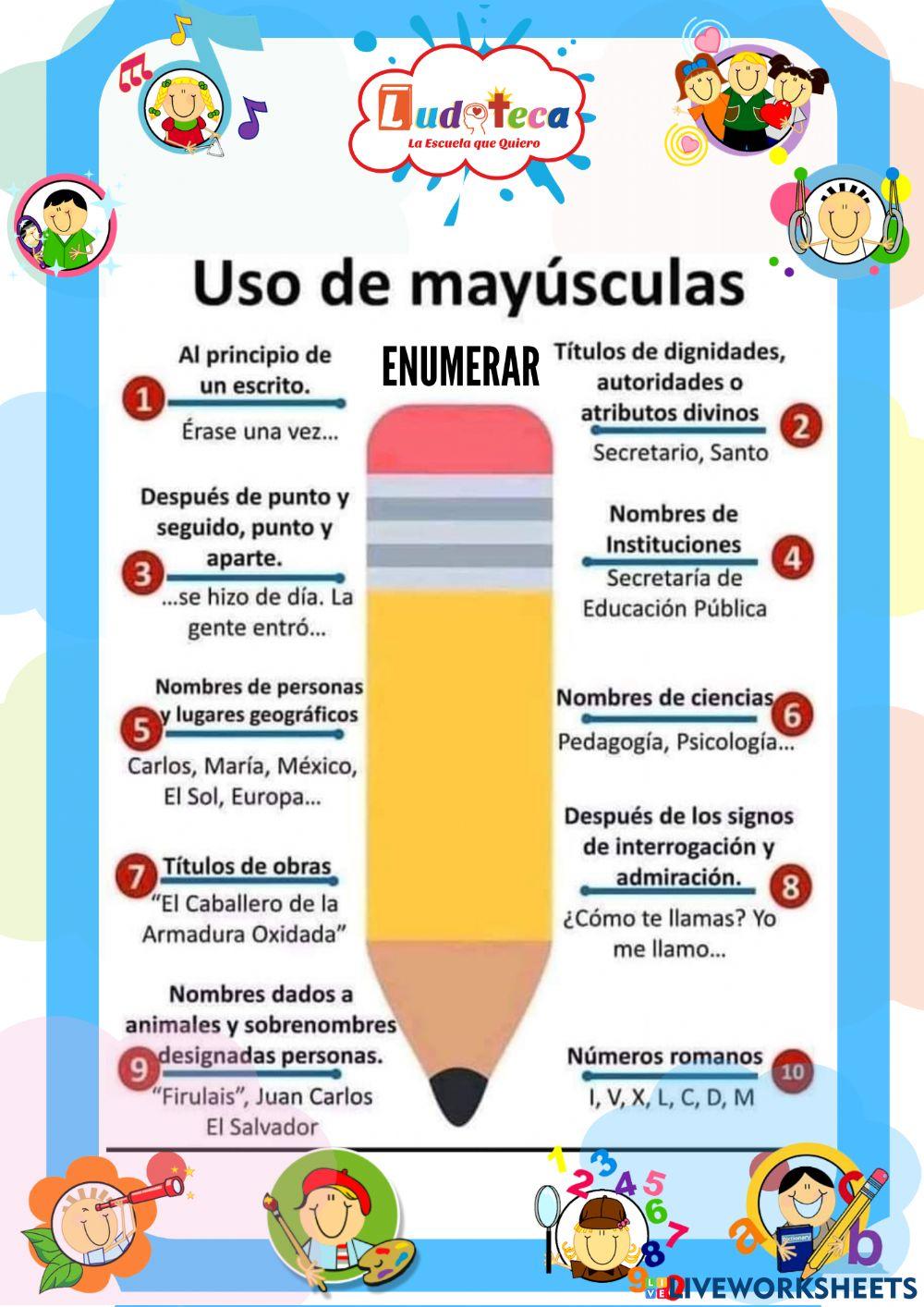Mayusculas