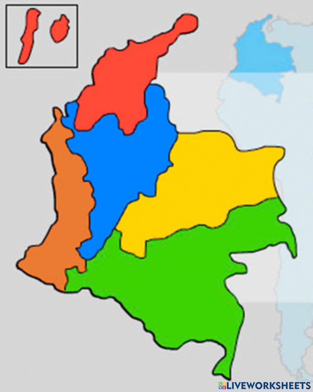 Regiones naturales de colombia