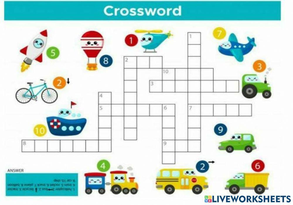 Means of transport (medios de trasporte)