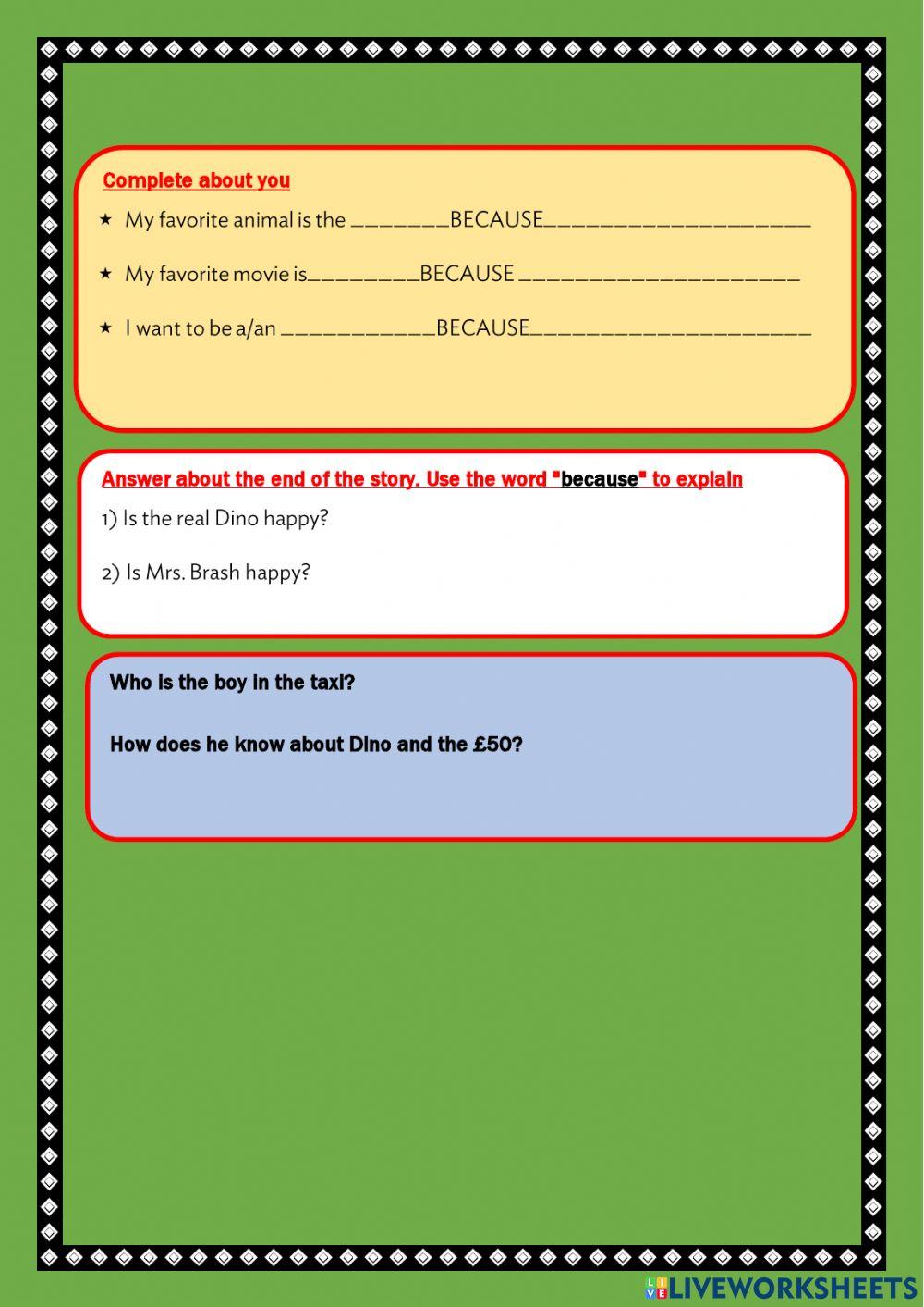 Dino's day in London