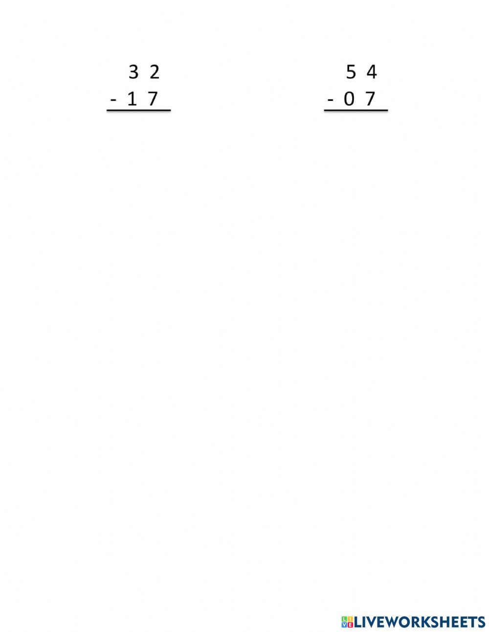 Examen Matemáticas Primero A
