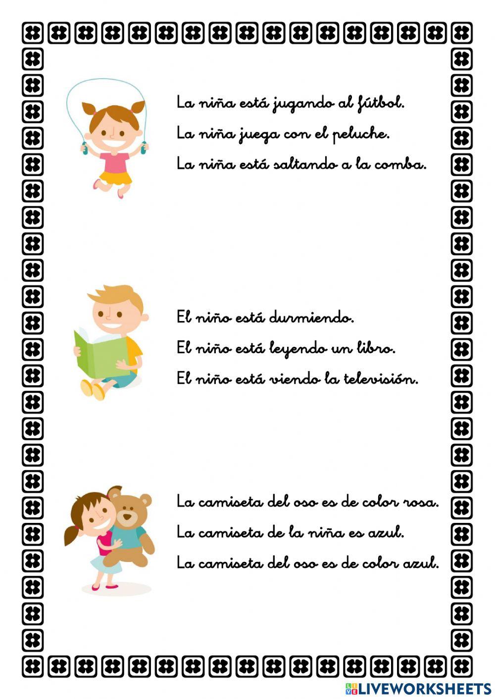 Comprensión lectora 15