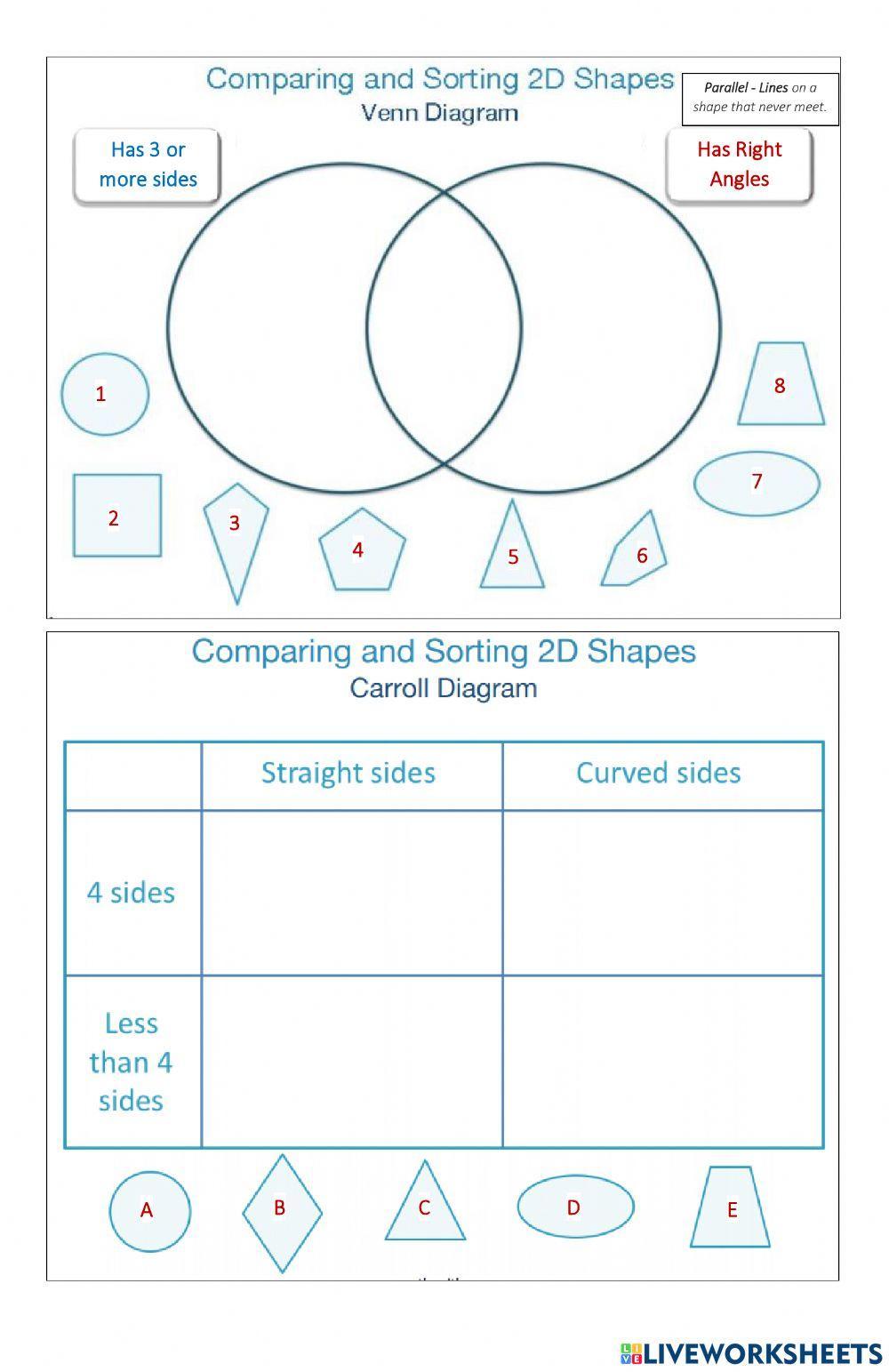 Venn and Carroll Diagram