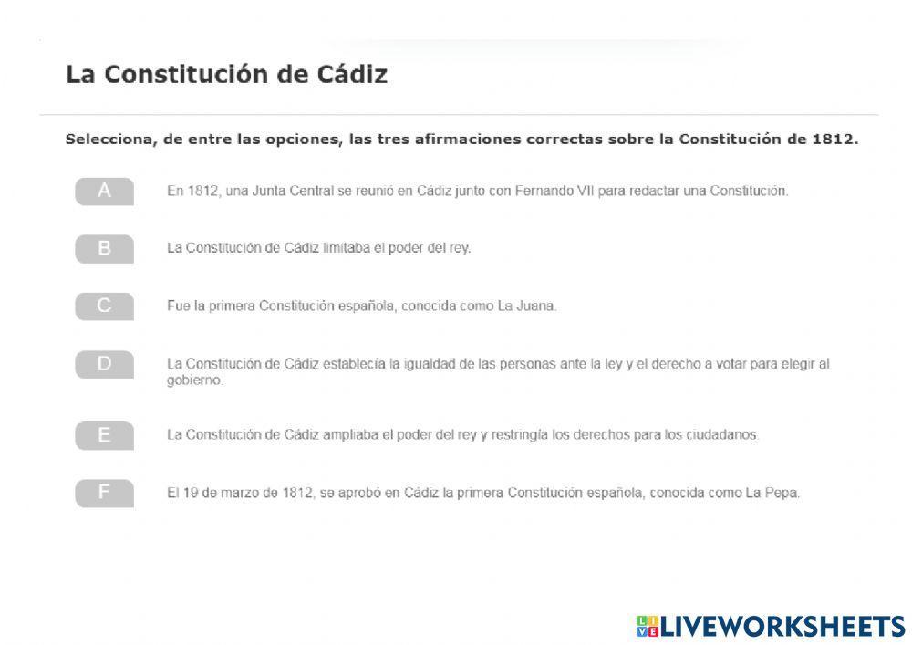 Repaso de los hechos históricos del siglo XIX