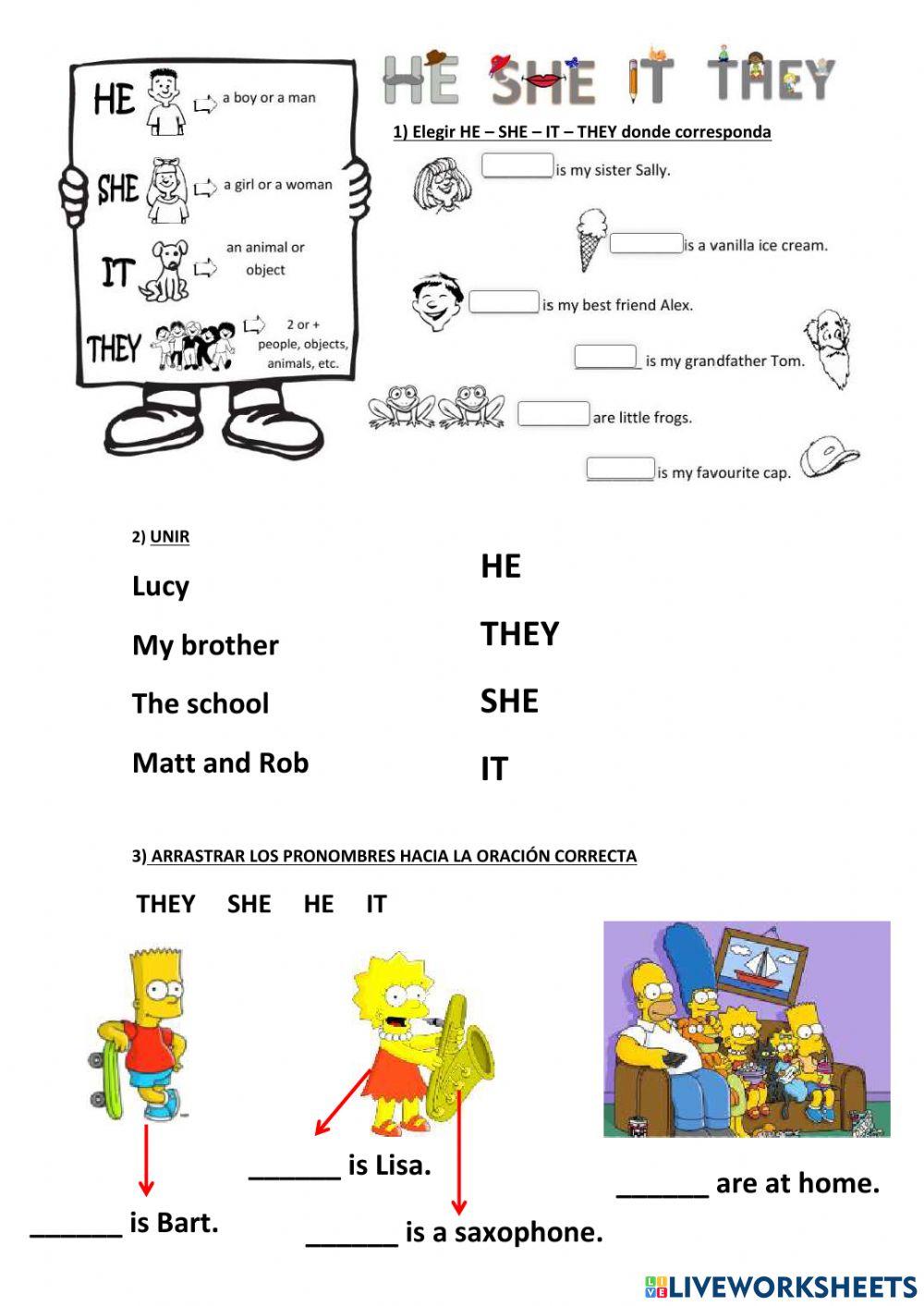 Personal Pronouns