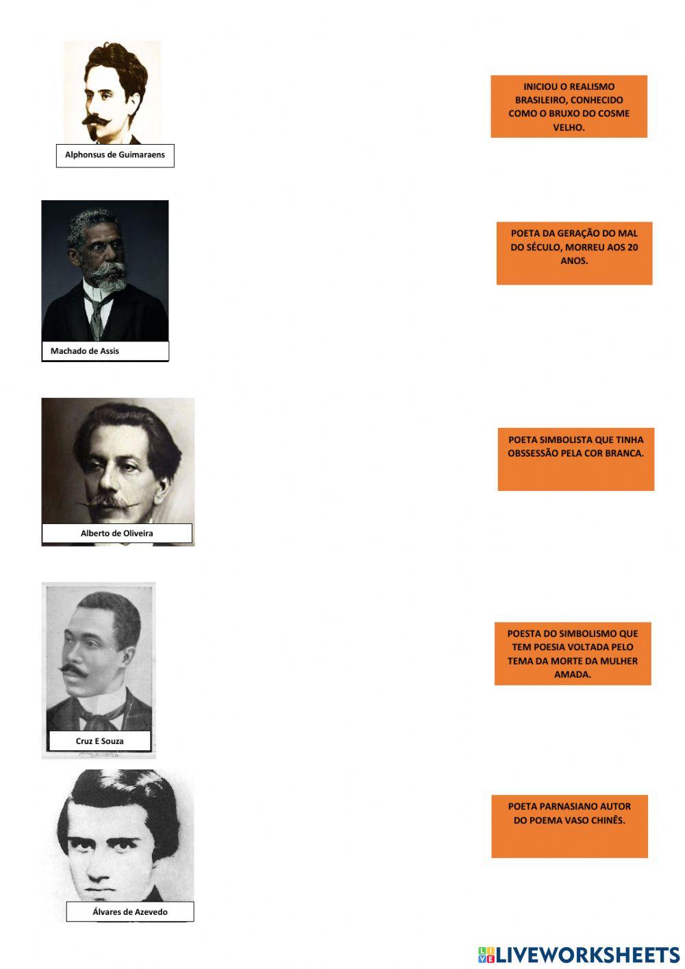 Autores Literários do Século XIX no Brasil