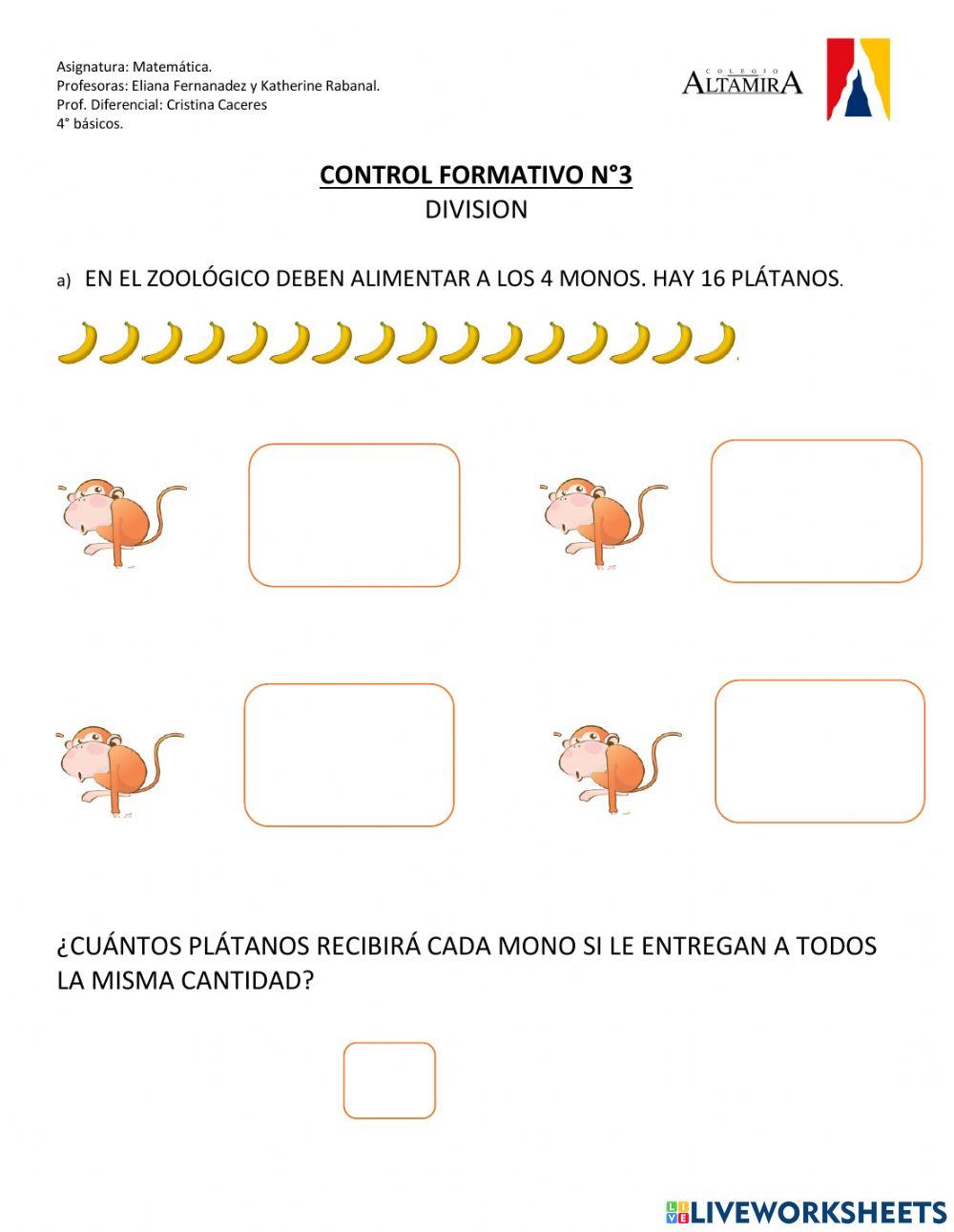 Division simple adecuada