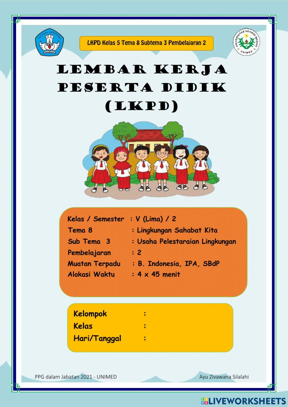 LKPD kelas 5 kelompok 1