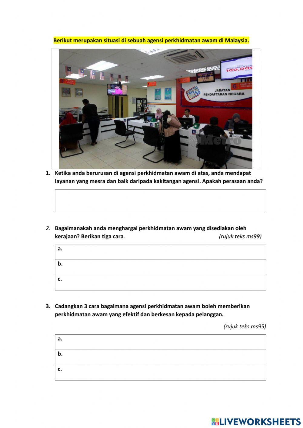 Unit 8 Perkhidmatan Awam