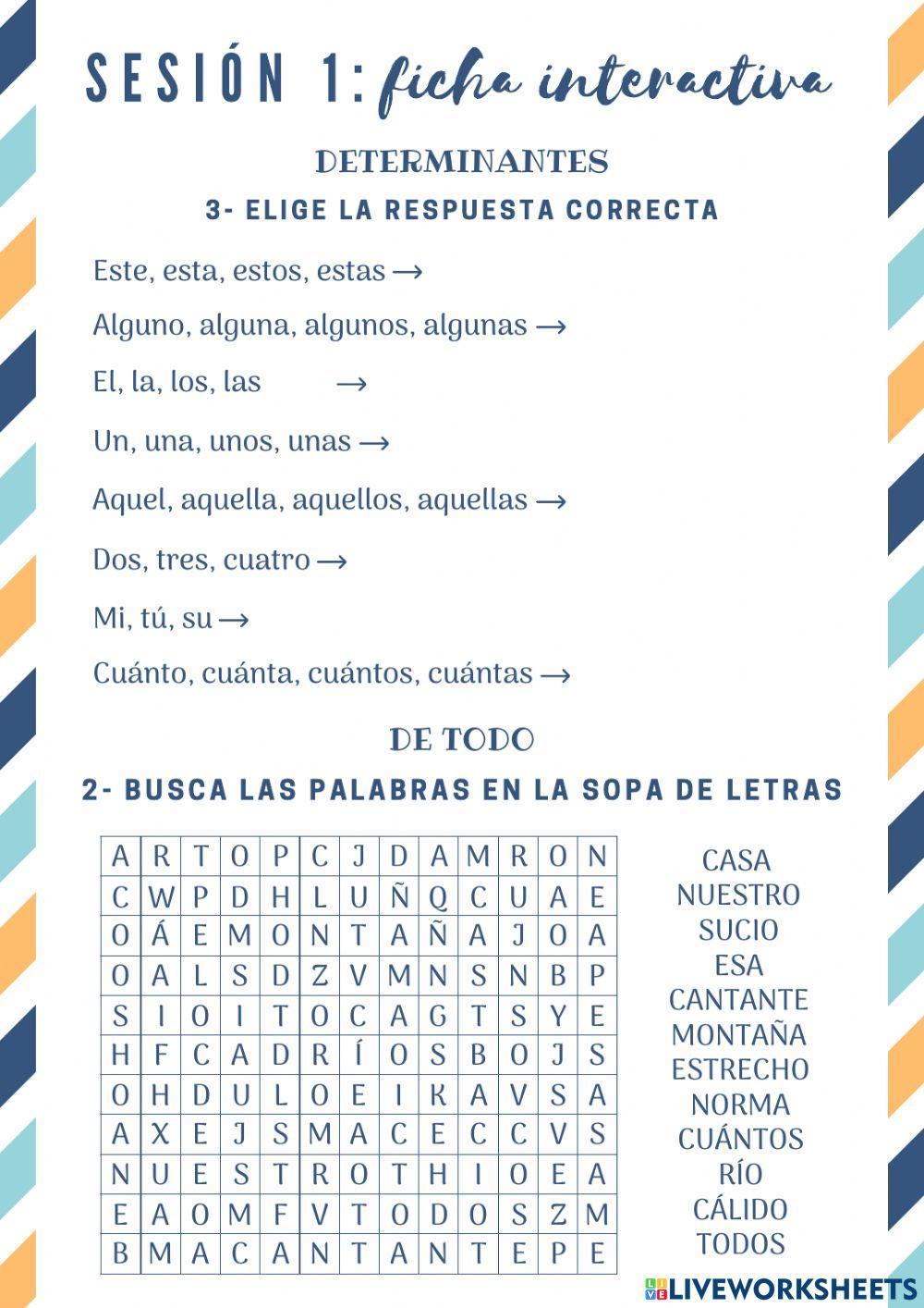 Ficha interactiva sesión 1