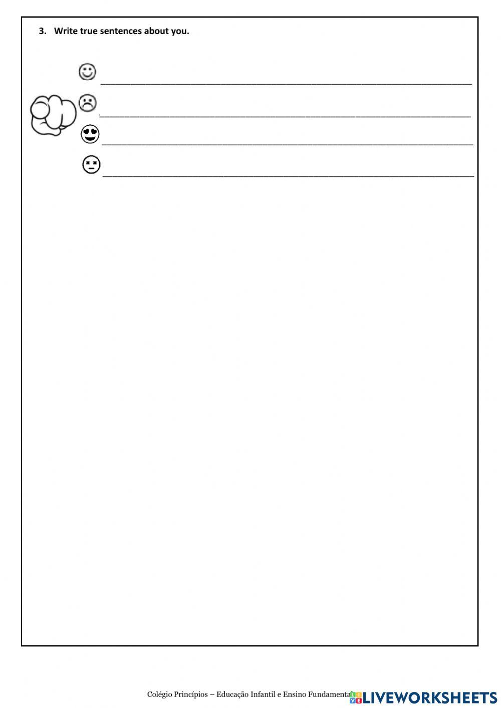 Tiger 3- Unit 4- I like, don't like, love and hate