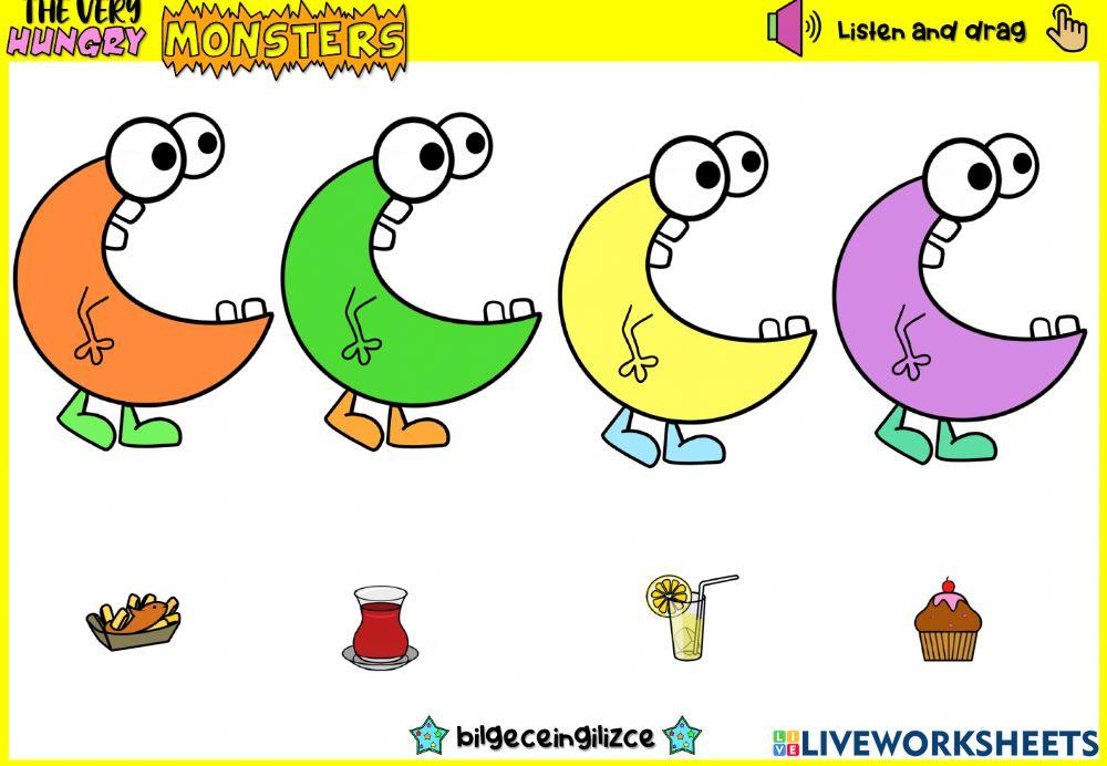 The Very Hungry Mosters