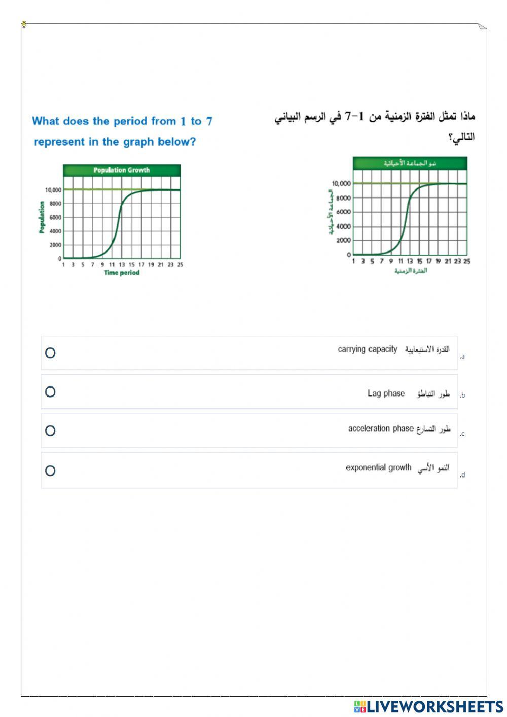ورقة عمل تفاعلية