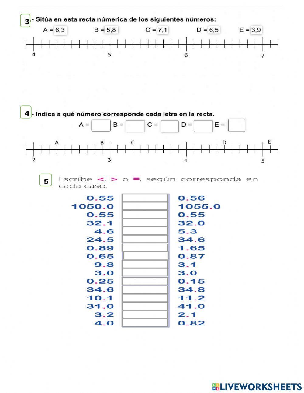 Valoración Matemática mayo