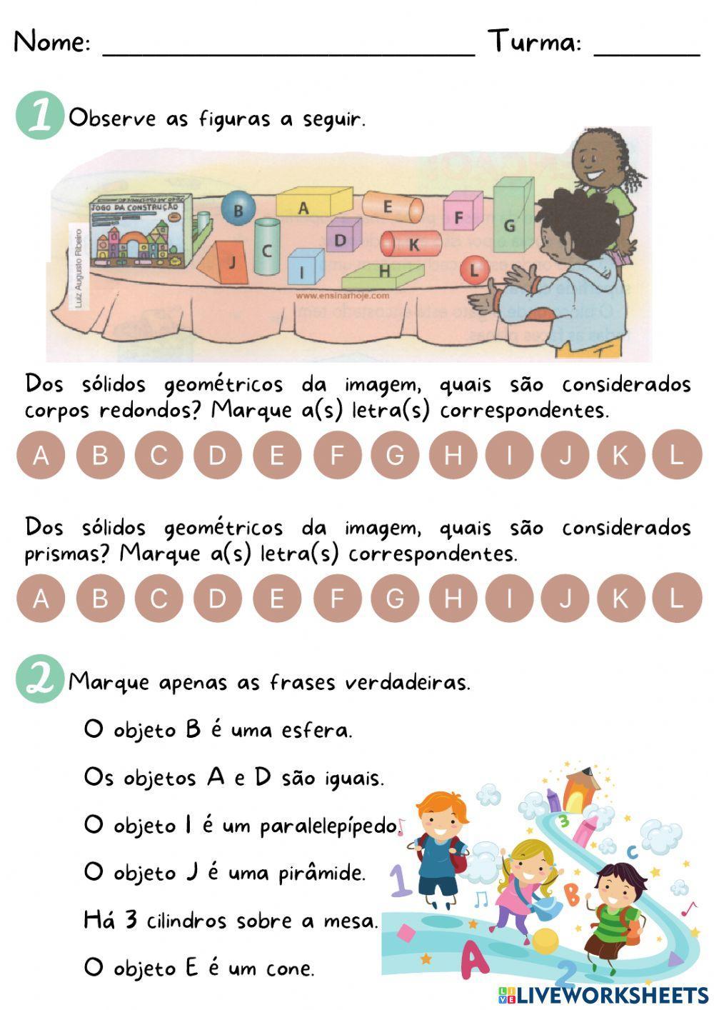 Poliedros e pirâmides