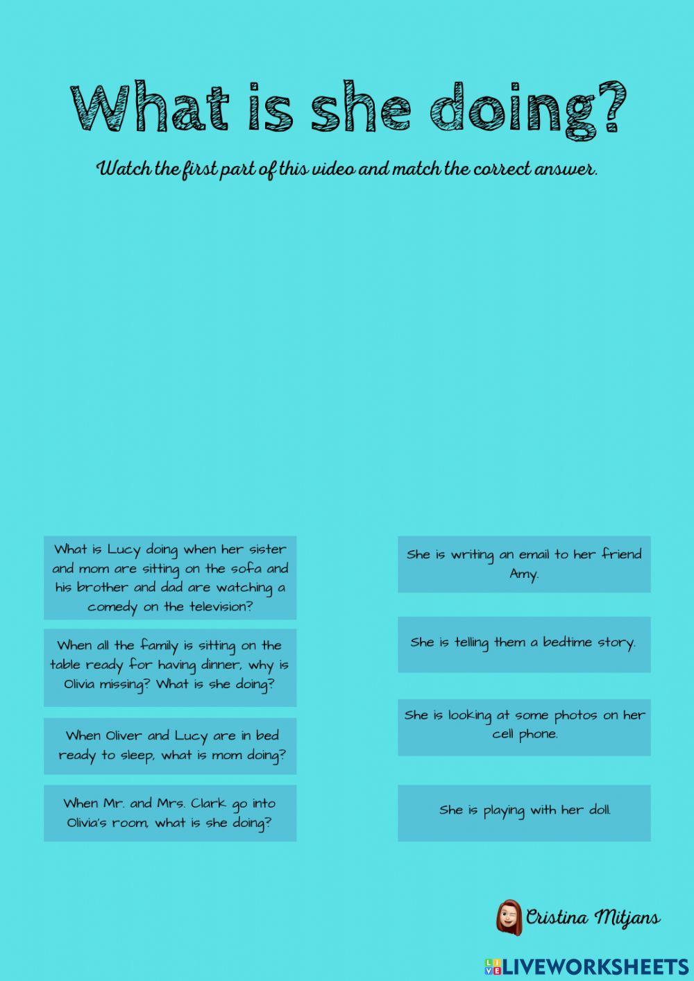 What are they doing?