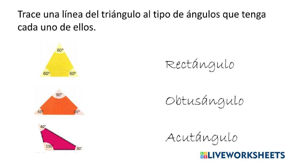 Triángulos según sus lados y ángulos