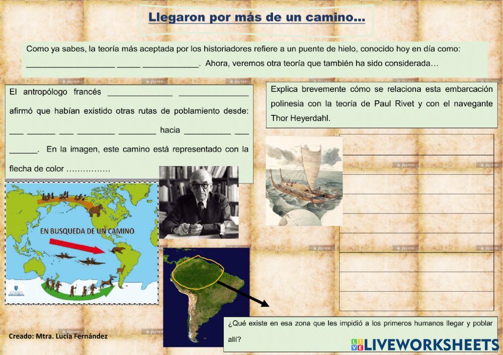 Primeros pobladores de América 