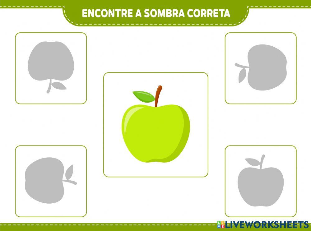 Encontre a sombra correta - Alimentação Saudável