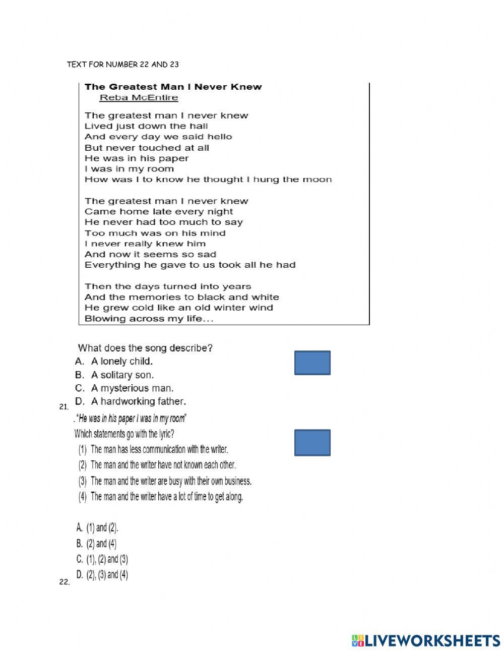 PAT bahasa inggris kelas 8 2020-2021