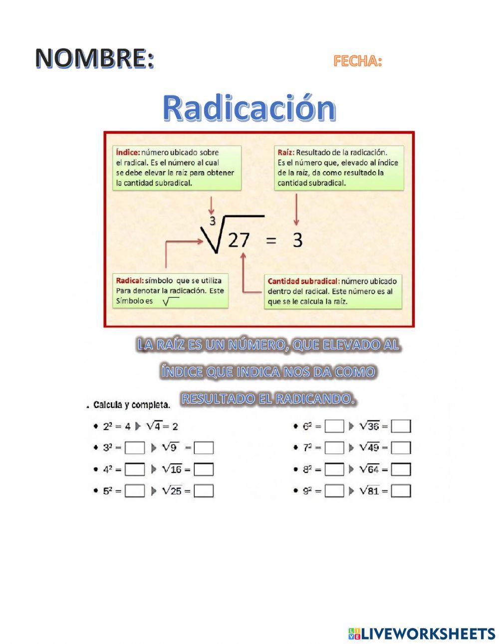 Radicacion