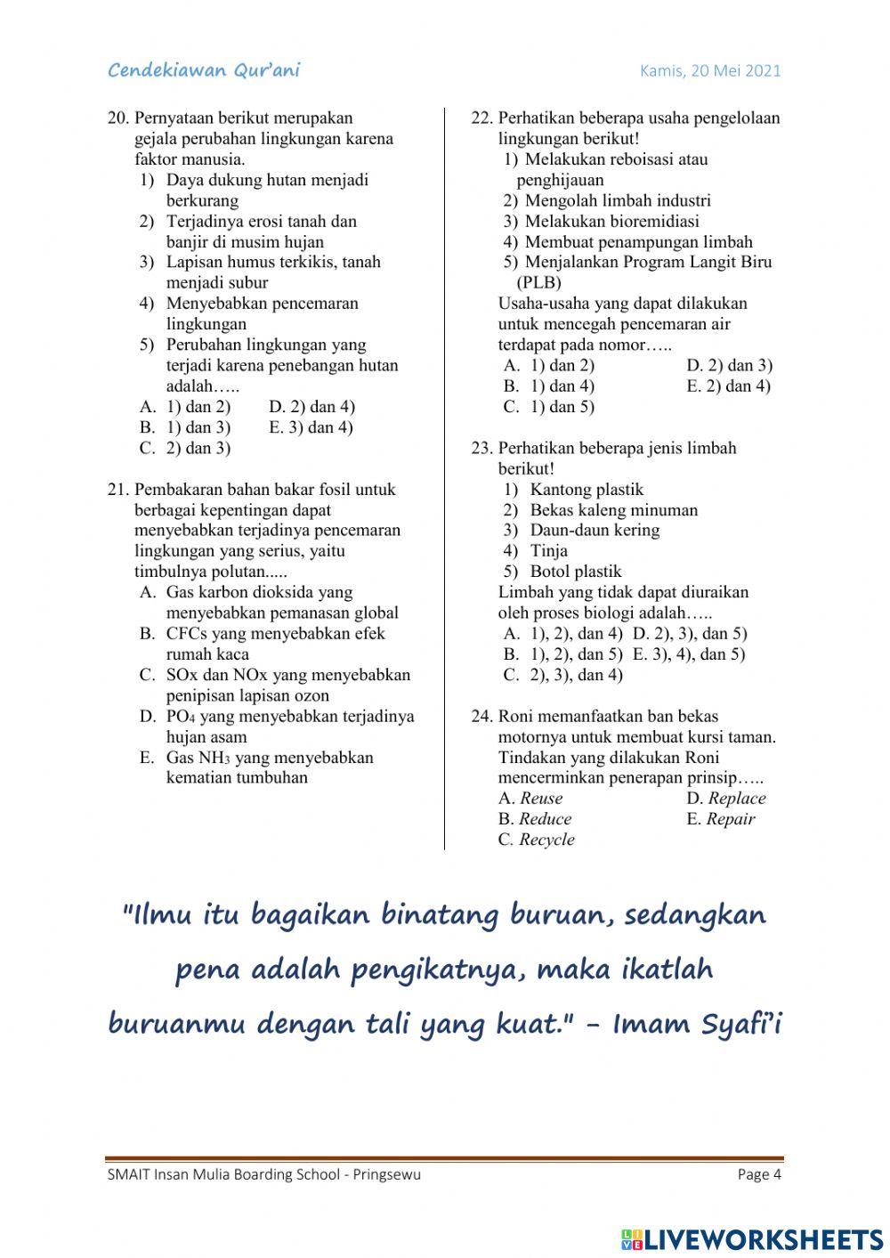 Kuis 1 Kingdom Plantae