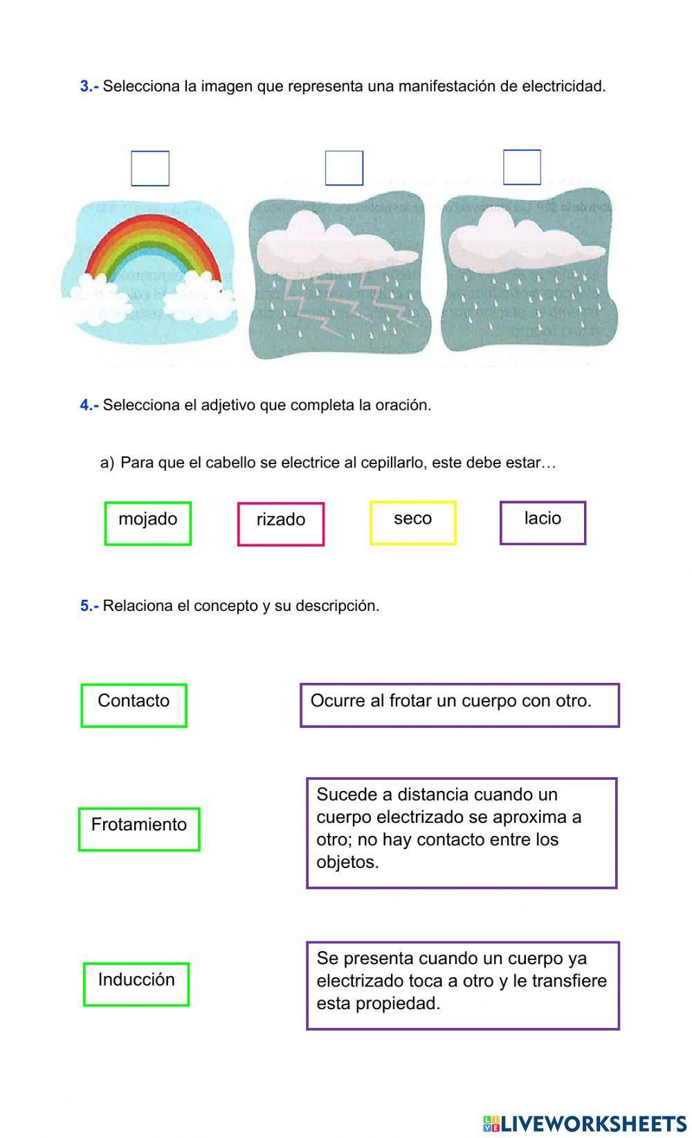 Formas de electrizar un cuerpo