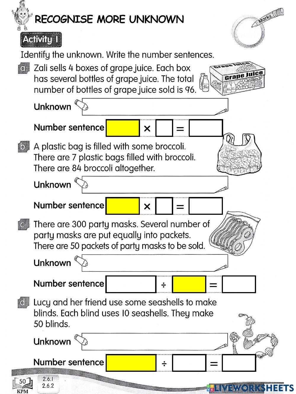 Mathematics Year 3 PdPRW17 Monday 24th May 2021 Problem Solving