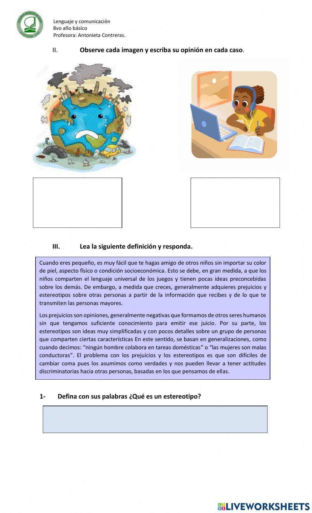 Ficha interactiva de repaso