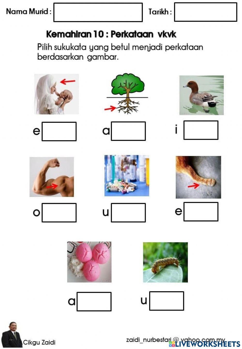 Latihan VKVK drop down
