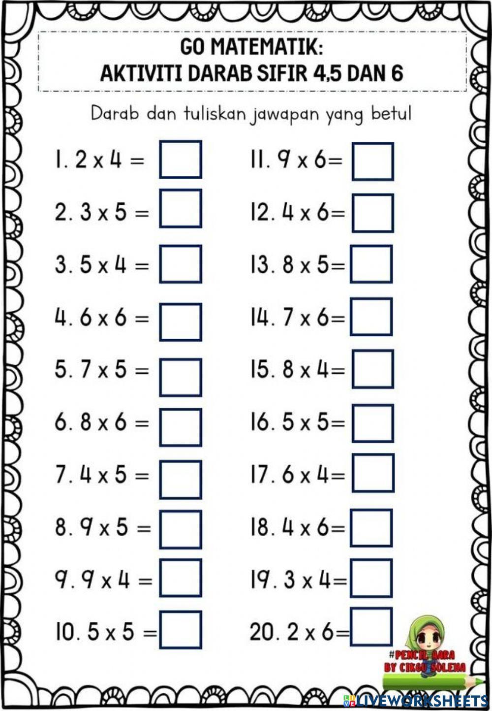 Matematik tahun 2: darab